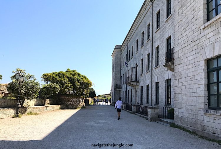 British barracks in Corfu Old Fort