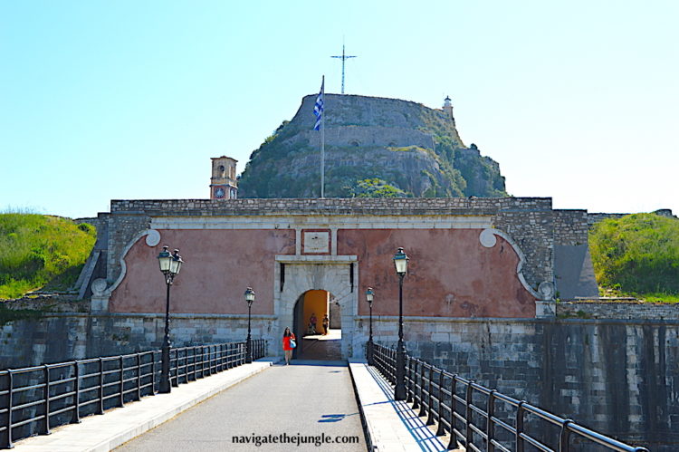 Entrance to Corfu Old Fort